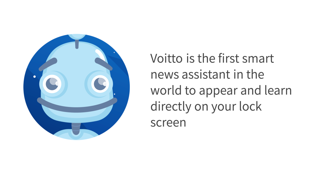 AI-powered news assistant Voitto (2018)